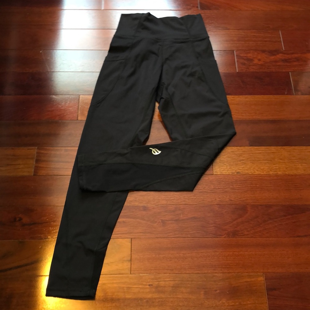 The Crystal Leggings 25” - Sleek Black